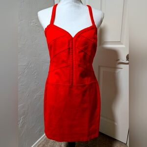 INC International Concepts Orange Dress